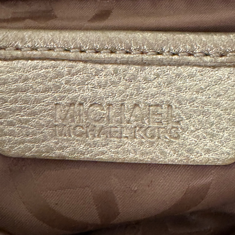 Michael Kors Metallic Gold Shoulder Bag - Picture 3 of 6
